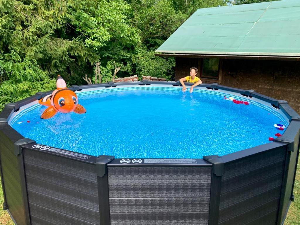 Adventure Cottage With Pool And Big Garden เบลด ภายนอก รูปภาพ